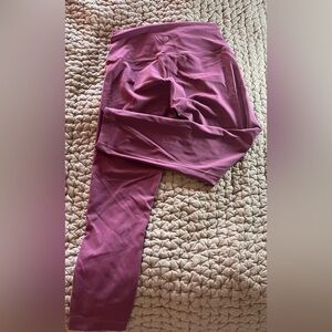Wunder train high rise crop 23” Lululemon leggings